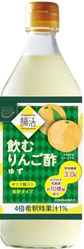 ゆずりんごn Amazon.co.jp: からだシフトHappiness腸活 飲むりんご酢 ゆず